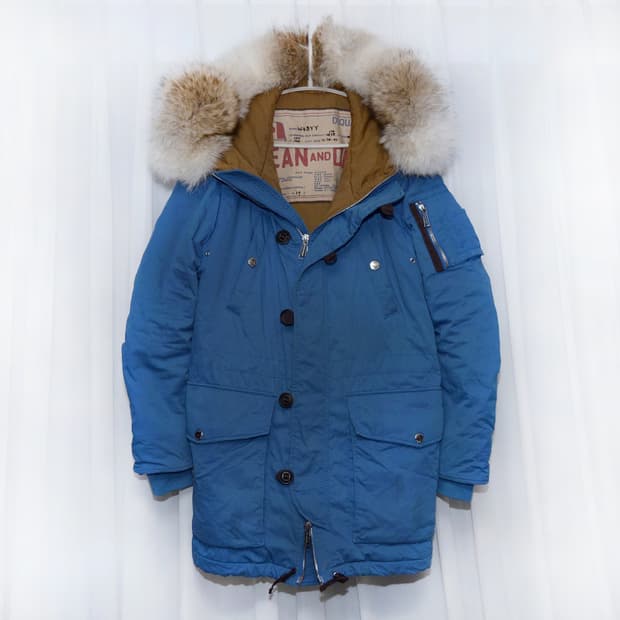 디스퀘어드 몬스터퍼 코튼 캔버스 N3B 야상 롱패딩 (46 / 100+)