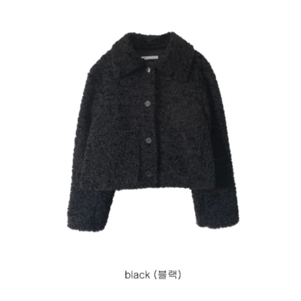 DEAR 뽀글 무스탕