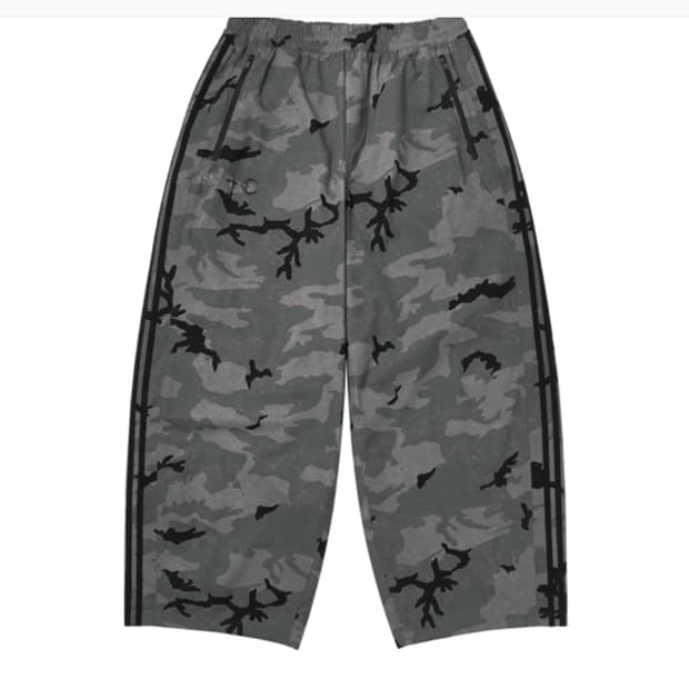 아디다스 x 떠그 클럽 트랙 팬츠 블랙 크림 화이트