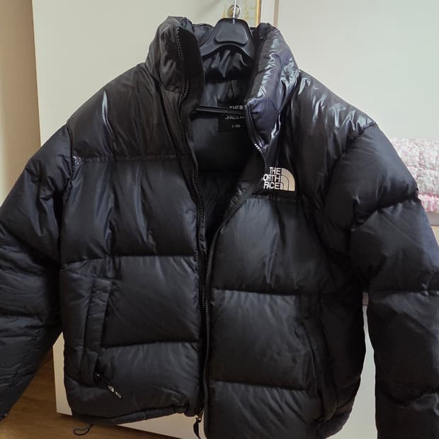 노스페이스 NJ1DP74A 남성 1996 블루 눕시 자켓 BLACK