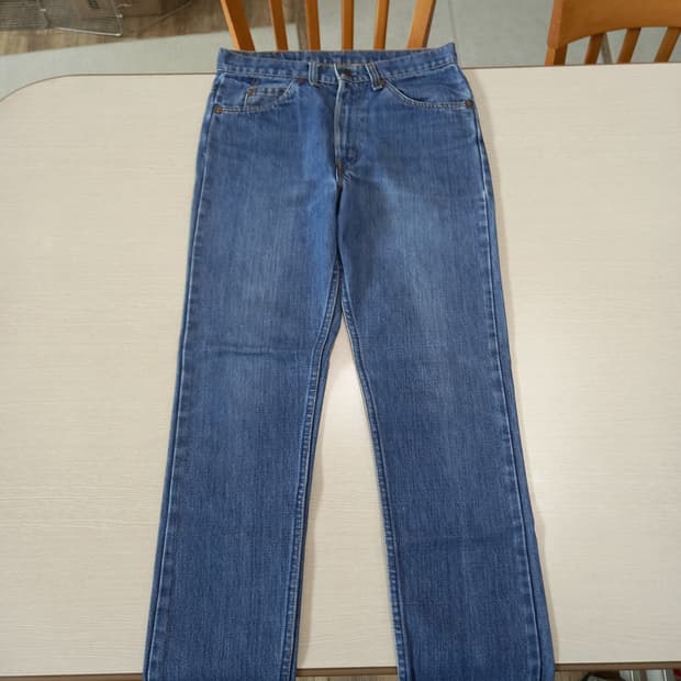 32 70's 리바이스40618 USA 오렌지탭 일자진 32-802