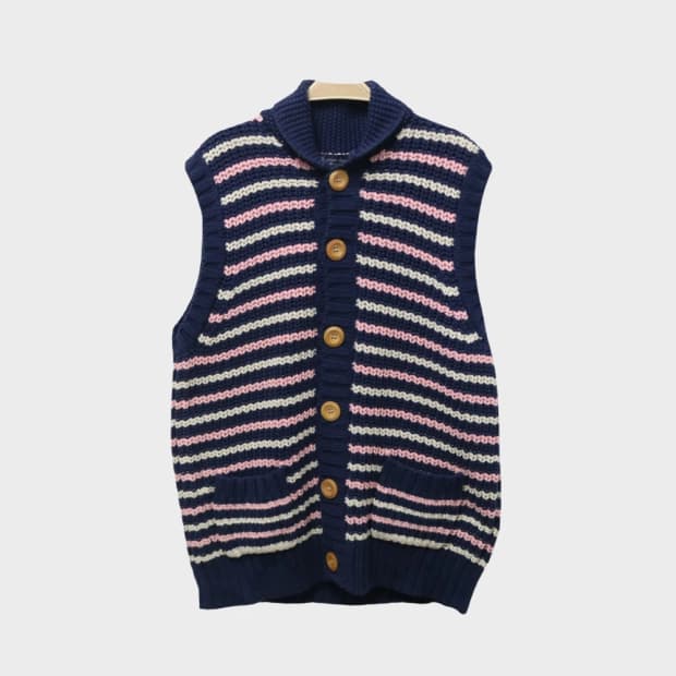 [미사용품] HORIZON DREAM 니트 베스트 62165