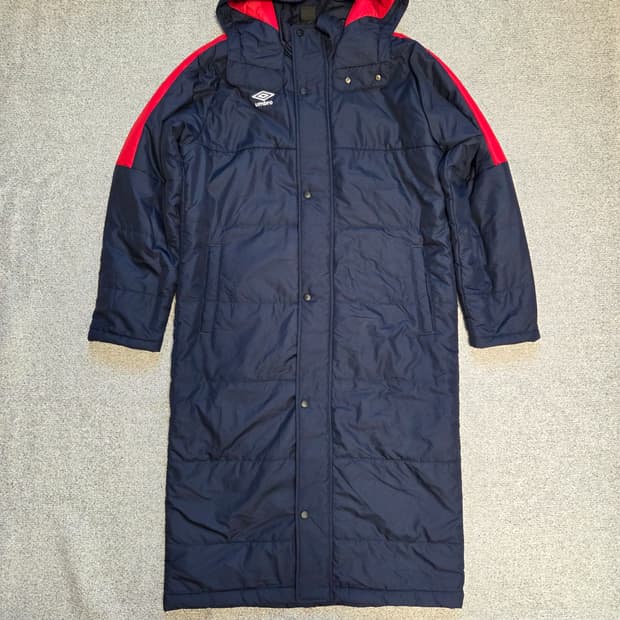 Umbro 엄브로 벤치코트 롱패딩 점퍼 L(100)