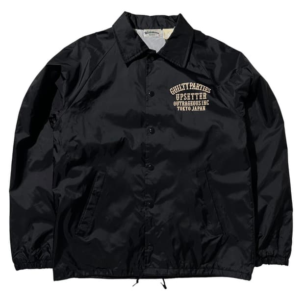 (매장판) 와코마리아 코치자켓 블랙