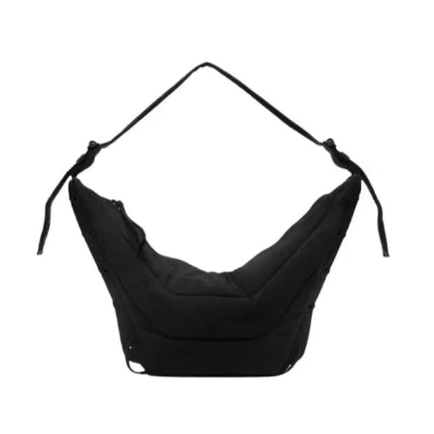 르메르 게임백 미디엄 나일론 캔버스 블랙