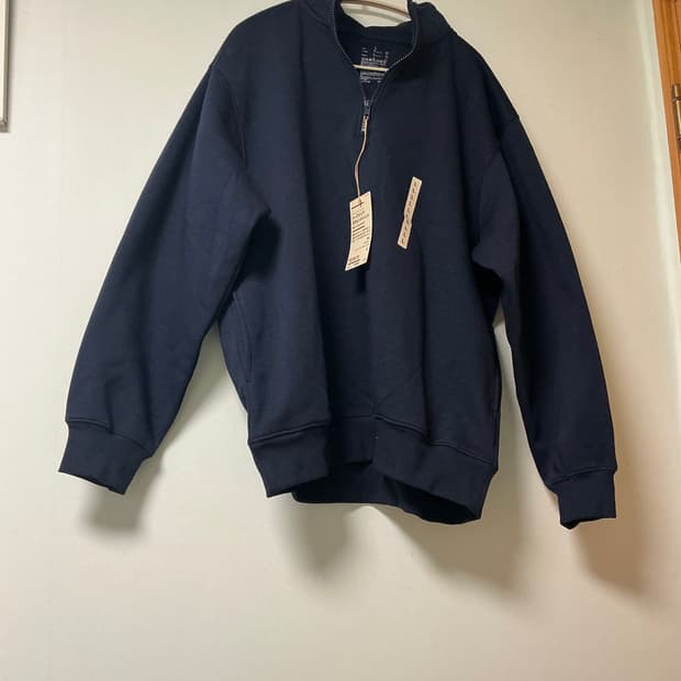 무인양품 반집업 맨투맨