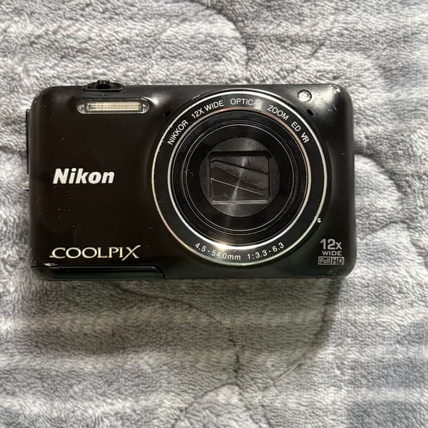 니콘 쿨픽스 s6600 틸트액정 빈티지 디카 디지털 카메라 카시오 zr