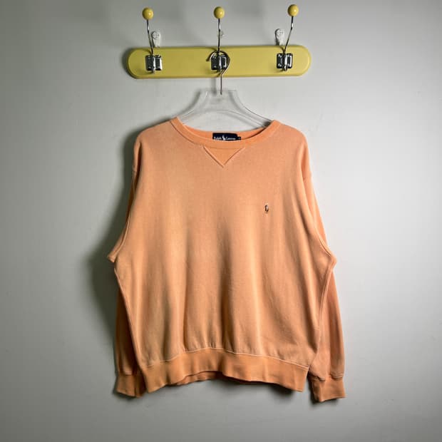 폴로 랄프로렌 피치 맨투맨 M