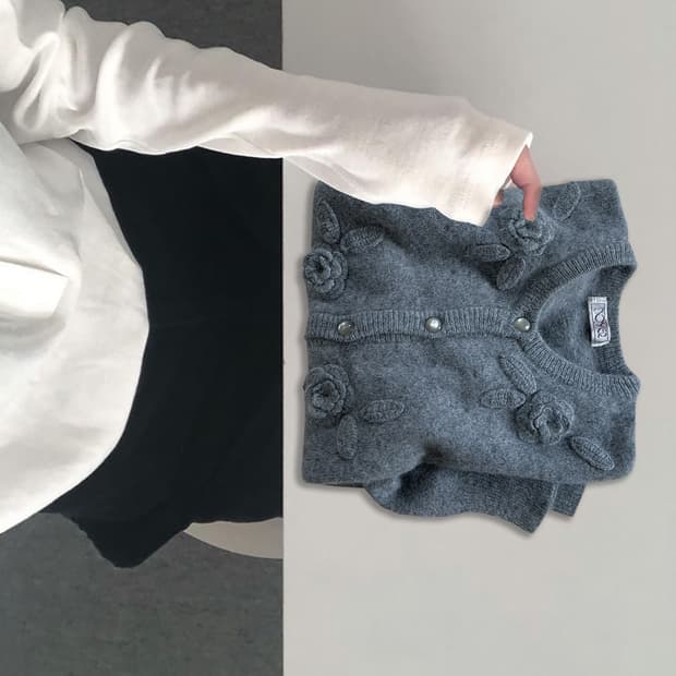 ₊˚ Blossom Cardigan ✤༄