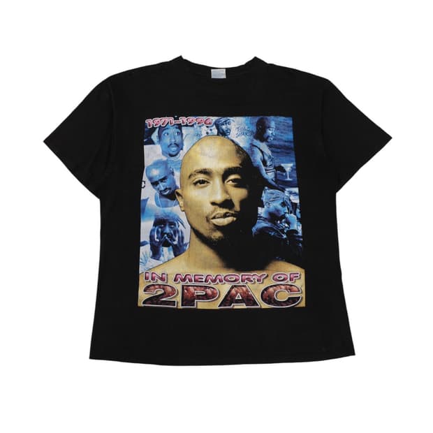 90’s 투팍 랩 티셔츠