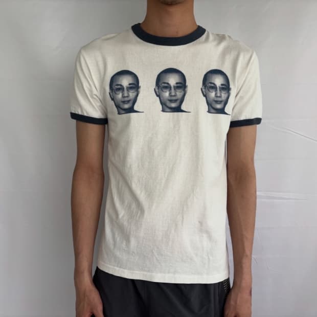 Vintage 아라키 링거 티셔츠