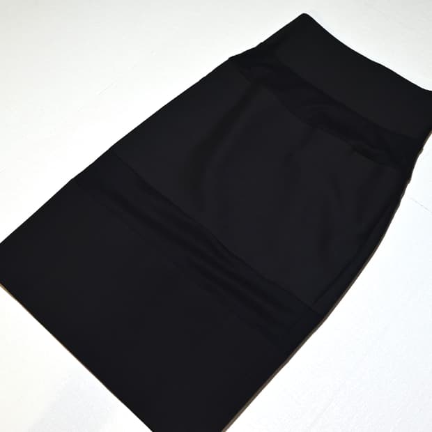 jil sander by raf 2011fw pannel skirt