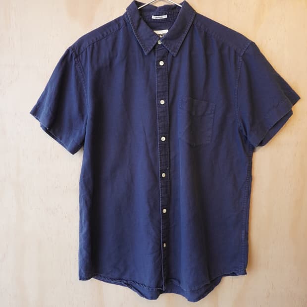 00s 랭글러 네이비 반팔 셔츠 Wrangler