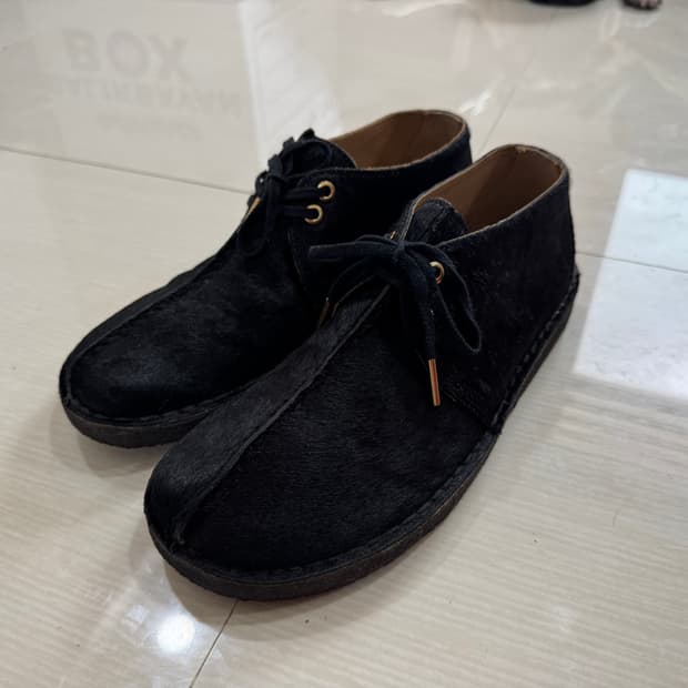 클락스 x 밀크 데져트 트랙 부츠 255