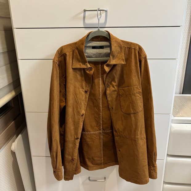 23区 HOMME 스웨이드 셔츠 자켓