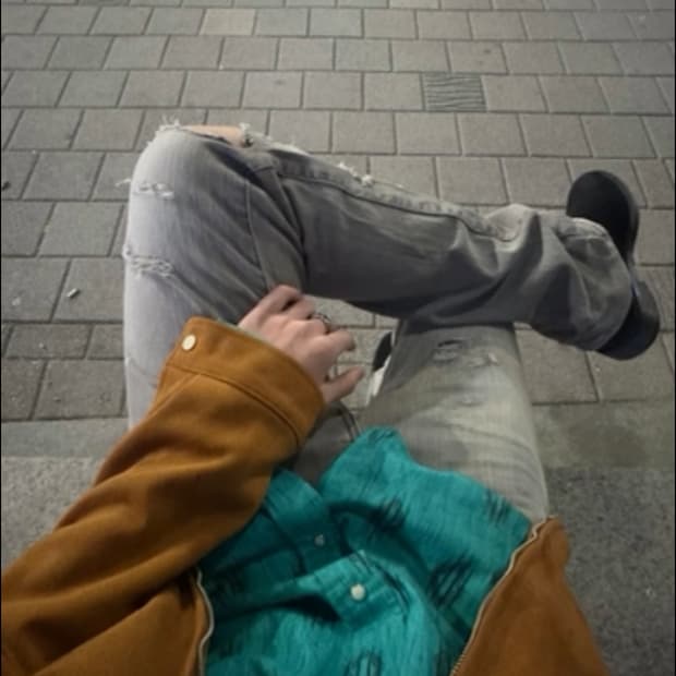 이지노이지 스웨이드자켓