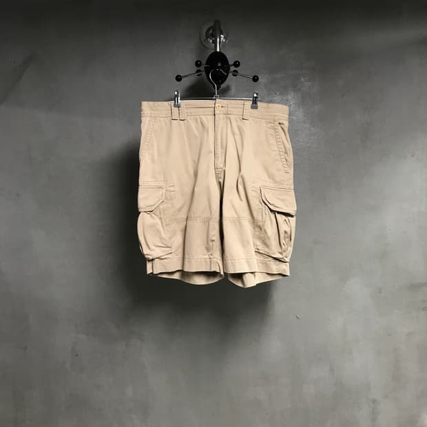 폴로 랄프로렌 베이지 카고 반바지 38