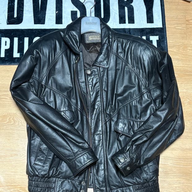 빈티지 양가죽 자켓