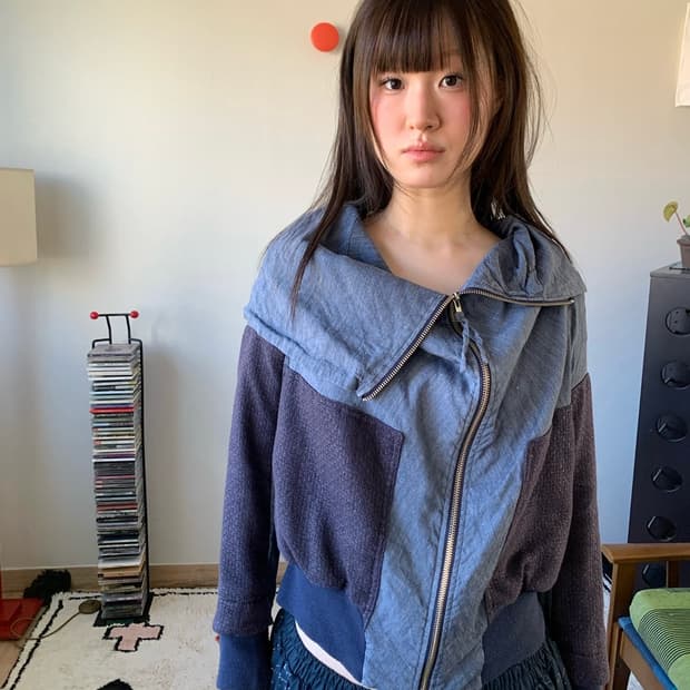 tsumori chisato shirring jacket