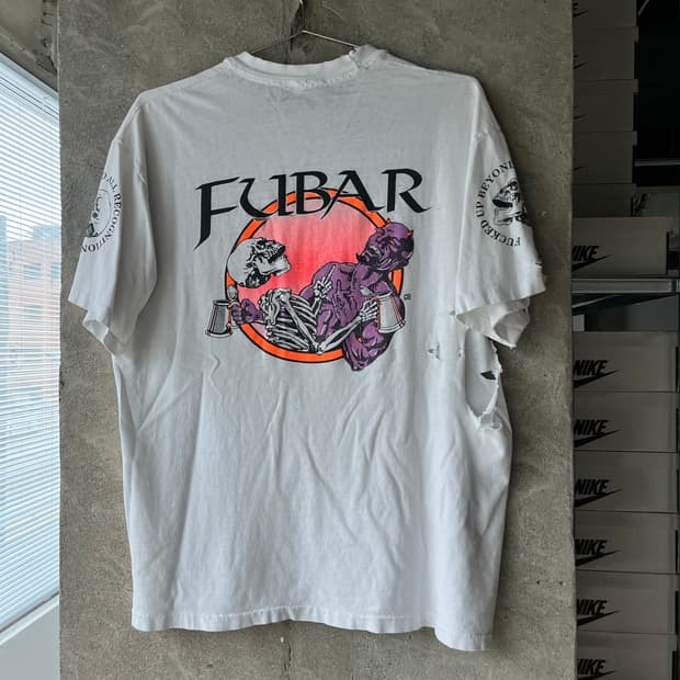 90’s Vintage FUBAR T-shirt Distressed
