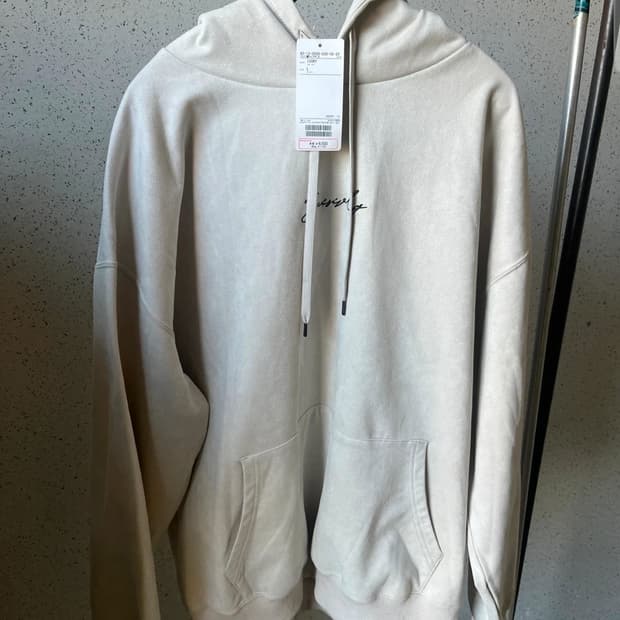 BEAMS 빔즈 하트 스웨이드 후드티 L