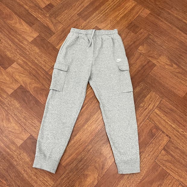 나이키 기모 카고 조거팬츠