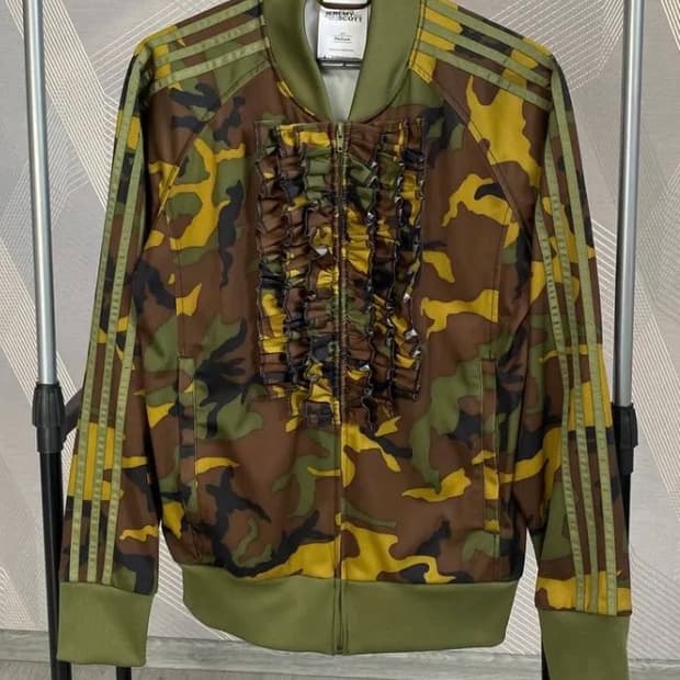 아디다스 제레미스캇 카모 트랙자켓