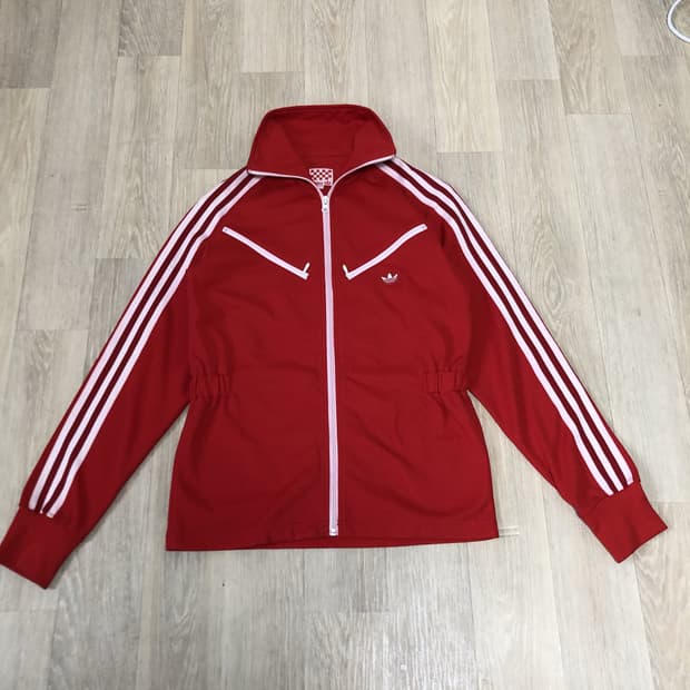 (S) 00's 아디다스 adidas JP 산레모 트랙탑 져지 레드