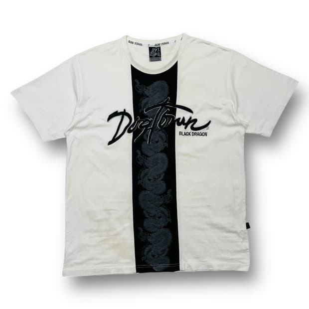 도그 타운 블랙 드래곤 오리엔탈 오버 반팔 티셔츠