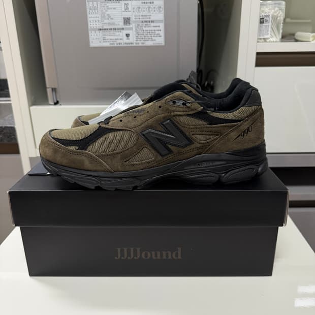 뉴발란스 자운드 jjjjound 990v3 브라운 블랙 280