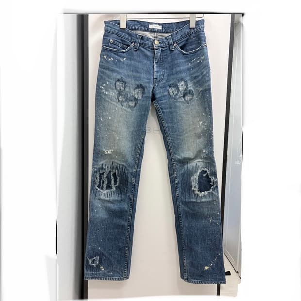 넘버나인 01aw 총알데님