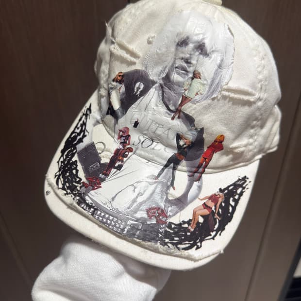 손으로 만든 빈티지 모자