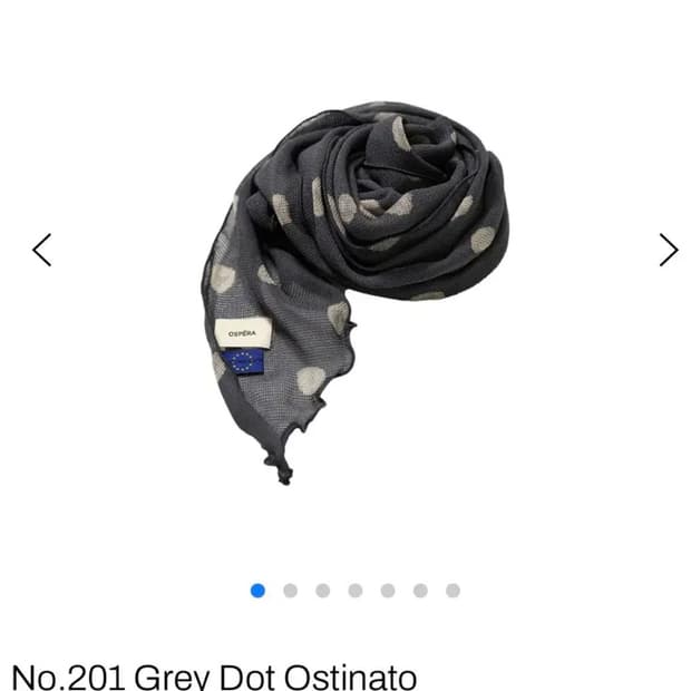Ospera no.201 grey dot ostinato
