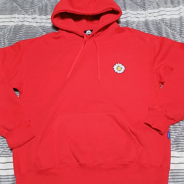 트립션 기모후드 빅사이즈115 가슴64 기장76