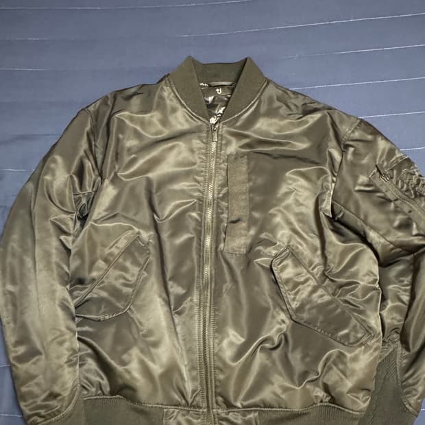 질샌더 유니클로 ma-1 M사이즈