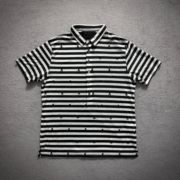 Roen stripe polo shirts