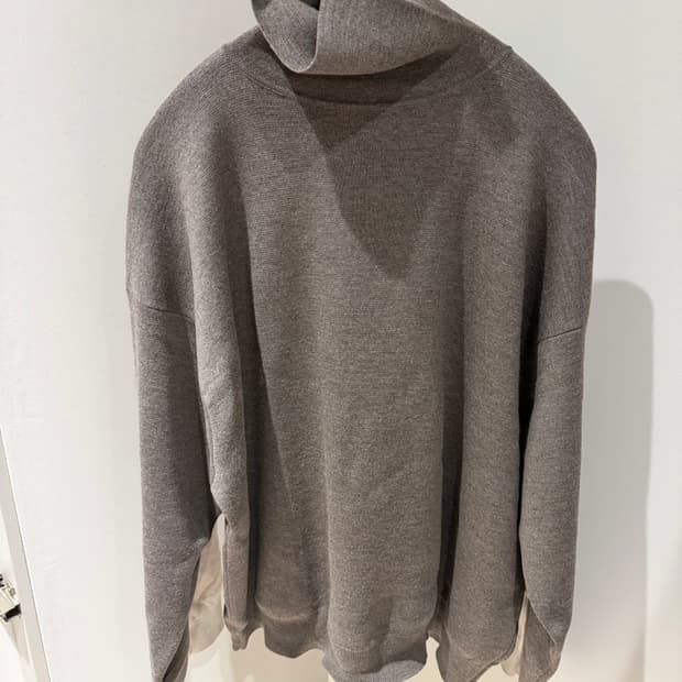 [S] 피어오브갓 이터널 버진울 니트 토프그레이