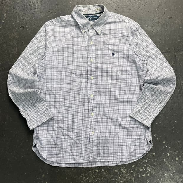 100 폴로 랄프로렌 체크셔츠
