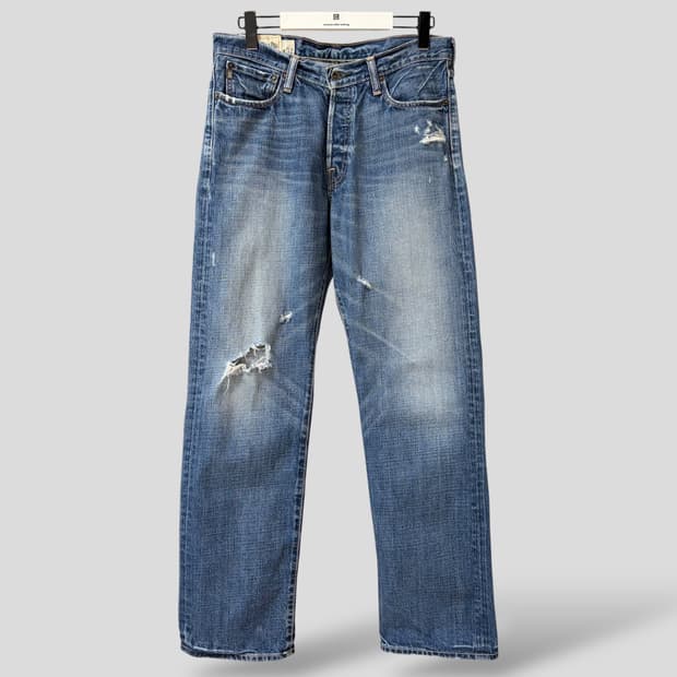 (32)아베크롬비 로우라이즈 스트레이트 데님 청바지