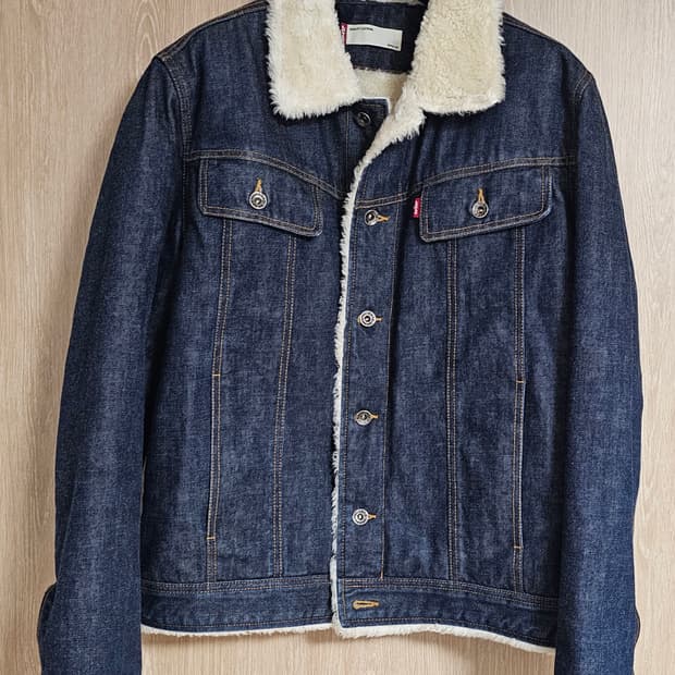 리바이스 쉐르파 데님 트러커 자켓 105