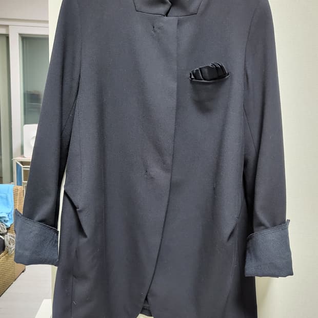 KUHO 헝커치프 블랙 자켓 55-66