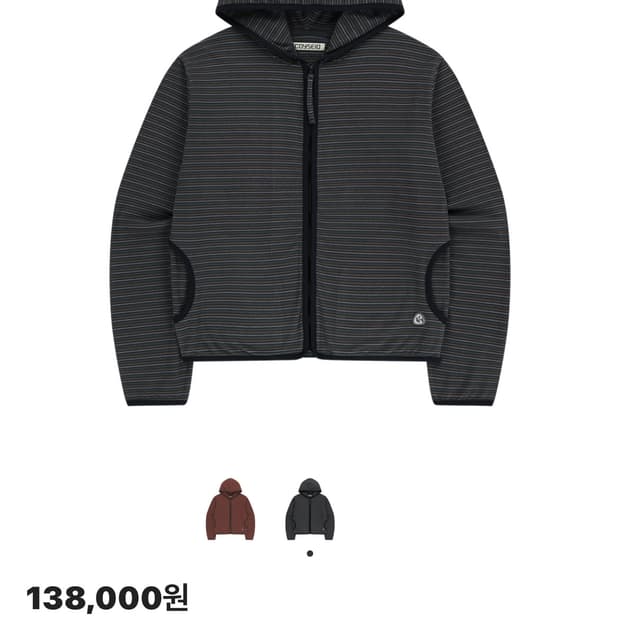 코이세이오 스트라이프 플리스