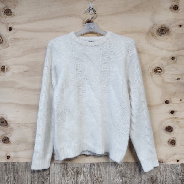 1022) 디엔서 남성 앙고라블랜드 니트