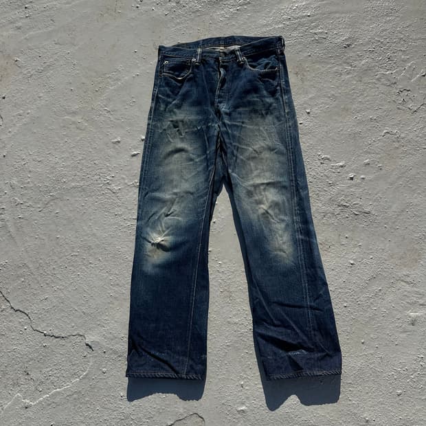 Fullcount 풀카운트 1101 원워시 데님팬츠 32