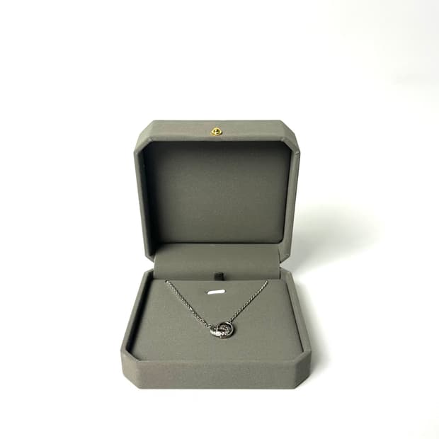 [S급] 까르띠에 18K화이트골드 베이비 러브 네크리스 목걸이