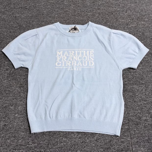 마리떼 프랑소와 저버 W 클래식 로고 니트 새상품