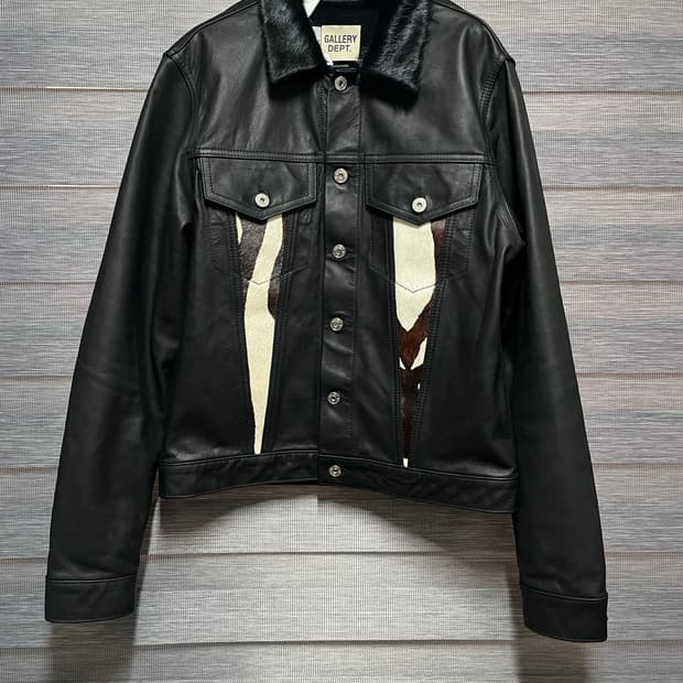 새상품 M) 갤러리 디파트먼트 gallery dept atk 레더 자켓
