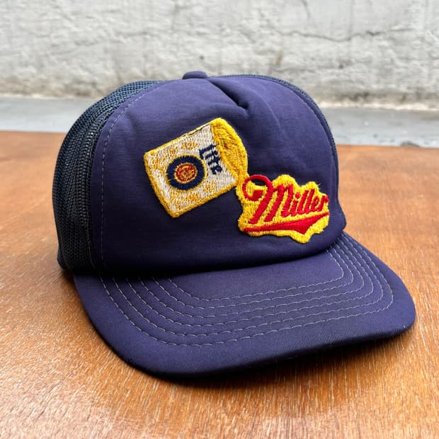 [90‘s Vintage] Miller Beer Trucker Cap