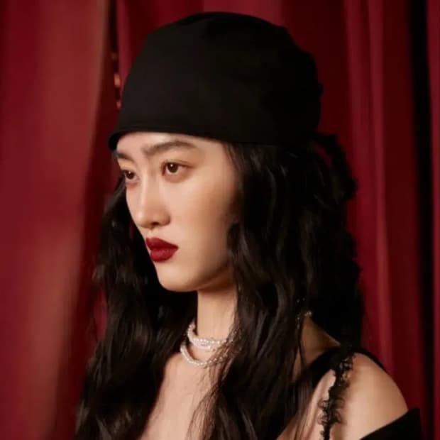 나체 nache 두건 비니