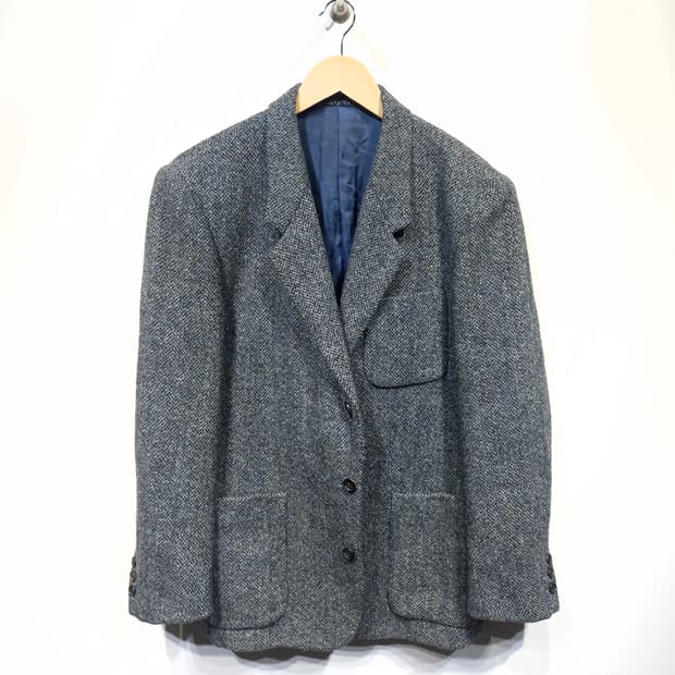 PEYTON PLACE 페이튼 플레이스 포 맨 해리스 트위드 울 자켓